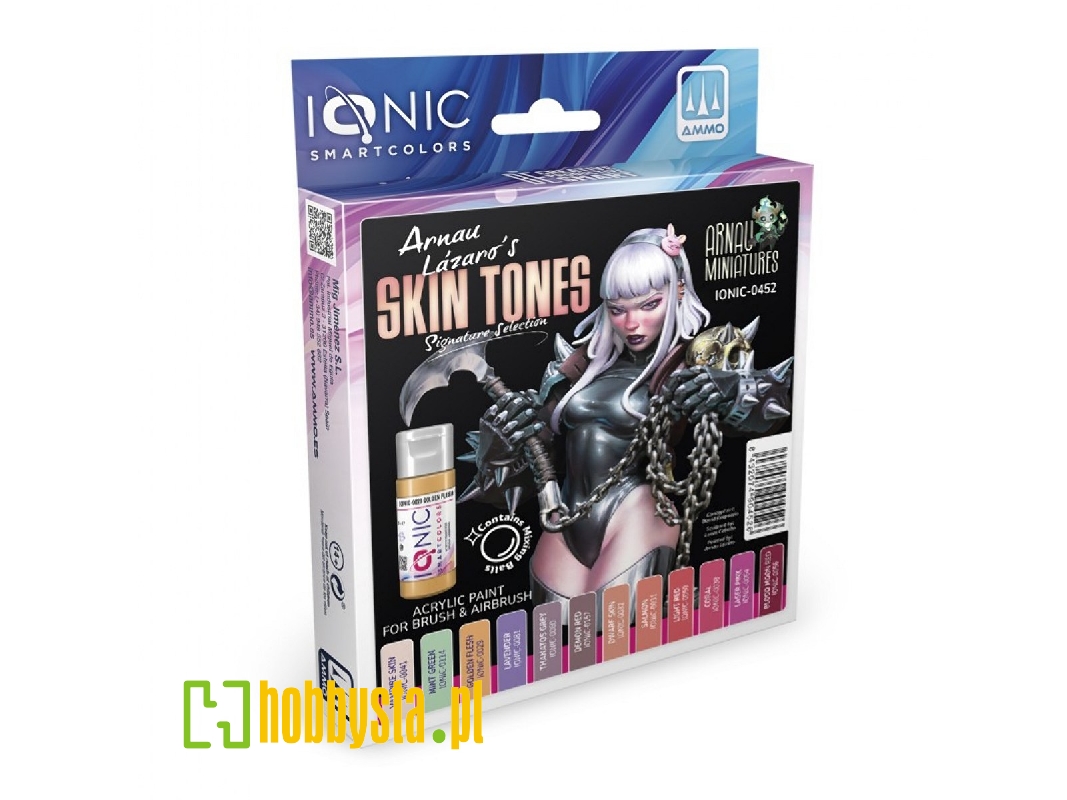 Ionic-0452 Arnau Lazaro Zestaw Farb Do Malowania Skóry - zdjęcie 1