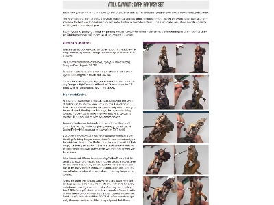 Ionic-0453 Atila Kawauti Dark Fantasy Set - zdjęcie 2