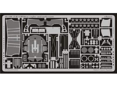  F4F-3 engine and undercarr.  1/48 - Hobby Boss - blaszki - zdjęcie 1