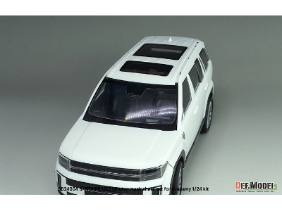 Hyundai Santa Fe Mx5 â€“ Zestaw Metalowych Naklejek Na Okna / Logo (Do ZestawĂłw Academy) - zdjÄ™cie 8