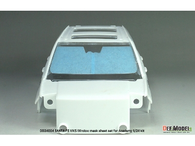 Hyundai Santa Fe Mx5 â€“ Zestaw Metalowych Naklejek Na Okna / Logo (Do ZestawĂłw Academy) - zdjÄ™cie 13