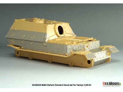 Zestaw Kalkomanii Z PowĹ‚okÄ… Zimmerit Do Niemieckiego Elefanta Z Ii Wojny Ĺ›wiatowej (Do ZestawĂłw Tamiya) - zdjÄ™cie 11