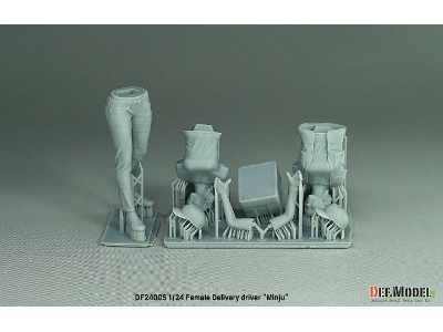 Współczesna Kobieta-kierowca Dostawczaka (1 Postać) - zdjęcie 2