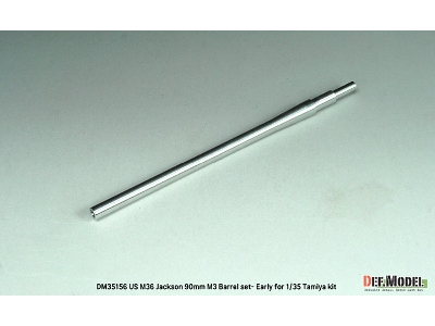 Us M36 Jackson - 90 Mm M3 Metal Barrel Set - Early (For Tamiya Kits) - zdjęcie 4