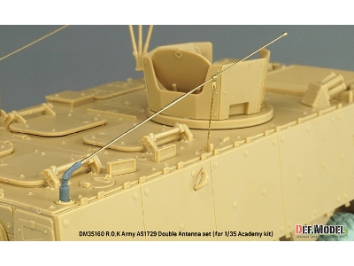 Rok Army As1729 Antenna Double Set (For Academy Kits) - zdjęcie 6