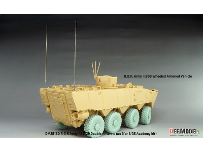 Rok Army As1729 Antenna Double Set (For Academy Kits) - zdjęcie 12