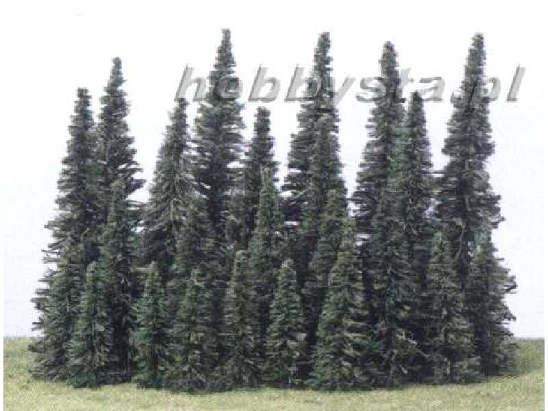 Drzewa - choinki - wys. 4-15 cm - 50 sztuk. - zdjęcie 1