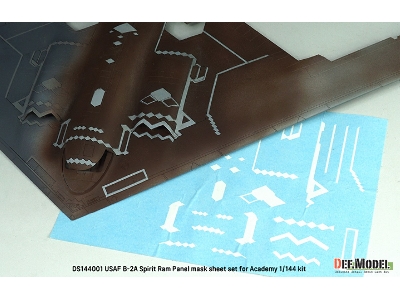 Usaf B-2 A Spirit - Ram Panel Mask Sheet Set (For Academy Kits) - zdjęcie 3