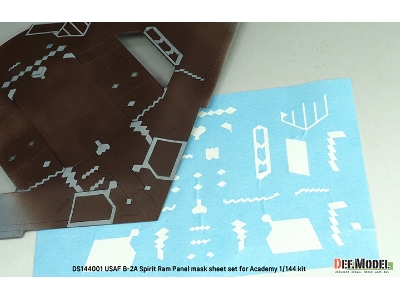 Usaf B-2 A Spirit - Ram Panel Mask Sheet Set (For Academy Kits) - zdjęcie 4