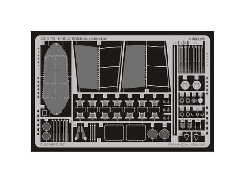 F4F-3 exterior 1/32 - Trumpeter - blaszki - zdjęcie 1 F4F-3 exterior 1/32 - Trumpeter - blaszki - zdjęcie 1