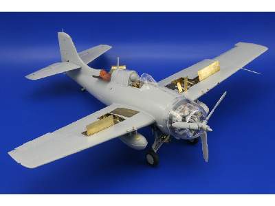  F4F-3 exterior 1/32 - Trumpeter - blaszki - zdjęcie 3