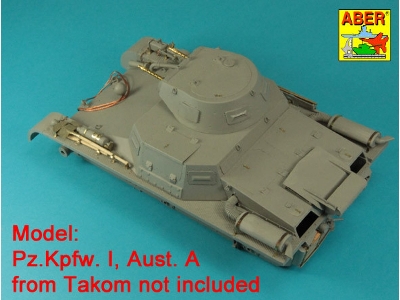 Pz.Kpfw. I, Ausf.A lub B -Uchwyty do narzędzi i wyposażenia - zdjęcie 3