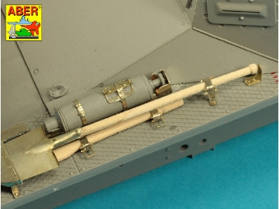 Pz.Kpfw. I, Ausf.A lub B -Uchwyty do narzędzi i wyposażenia - zdjęcie 16