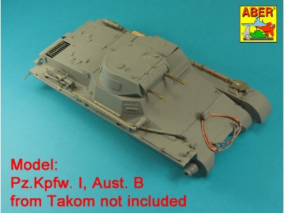 Pz.Kpfw. I, Ausf.A lub B -Uchwyty do narzędzi i wyposażenia - zdjęcie 18