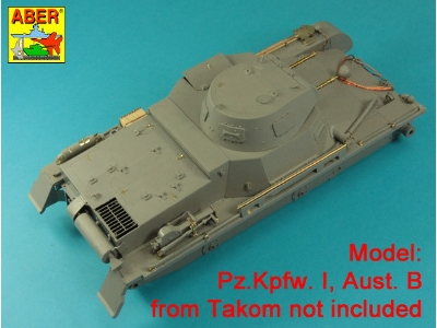 Pz.Kpfw. I, Ausf.A lub B -Uchwyty do narzędzi i wyposażenia - zdjęcie 19