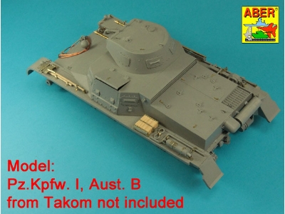 Pz.Kpfw. I, Ausf.A lub B -Uchwyty do narzędzi i wyposażenia - zdjęcie 20