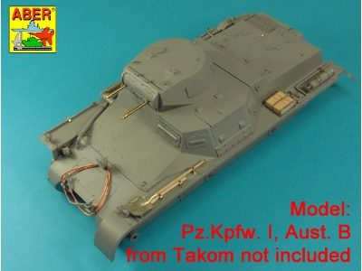 Pz.Kpfw. I, Ausf.A lub B -Uchwyty do narzędzi i wyposażenia - zdjęcie 21