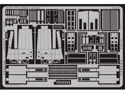  F4F-3 gun bay 1/48 - Hobby Boss - blaszki - zdjęcie 1