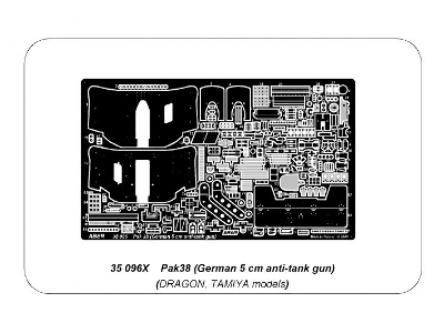 Niemiecka armata p/panc 5cm PaK 38 - zdjęcie 8