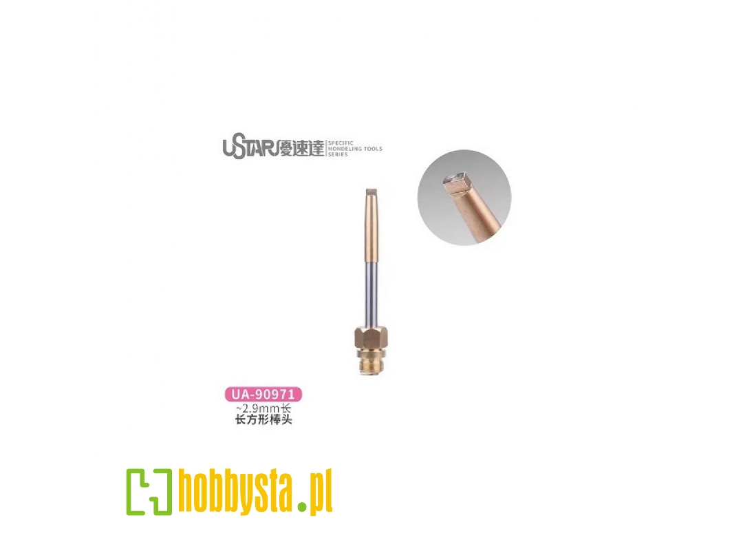 Rectangle Melt Head (2,9 Mm) - zdjęcie 1