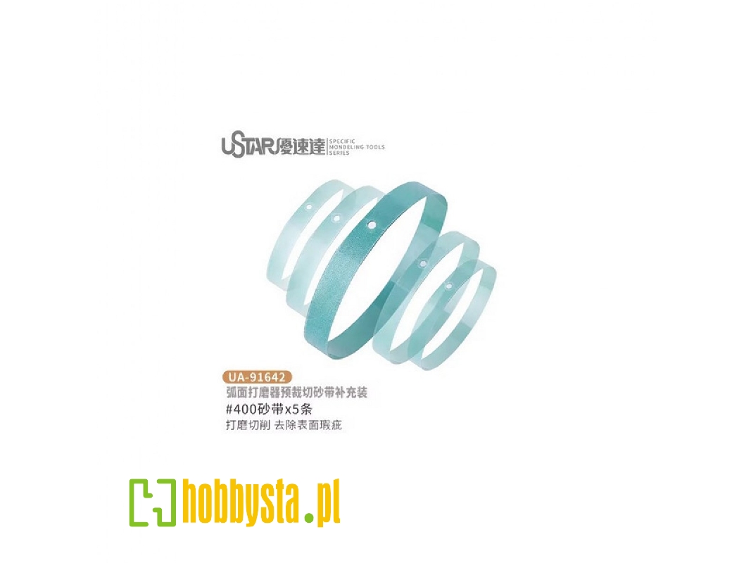 Sanding Belt 400# (5 Pcs) - zdjęcie 1