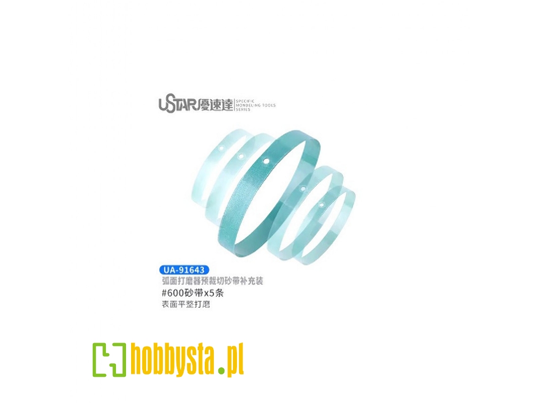 Sanding Belt 600# (5 Pcs) - zdjęcie 1