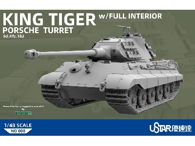 King Tiger Porsche Turret With Full Interior - zdjęcie 7