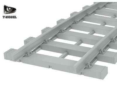 European Gauge Straight Rail And Curved Rail 360mm - zdjęcie 5