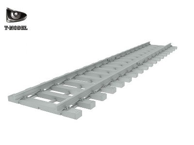 European Gauge Straight Rail And Curved Rail 360mm - zdjęcie 7