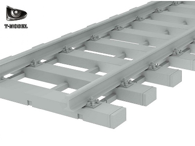 European Gauge Straight Rail And Curved Rail 360mm - zdjęcie 8