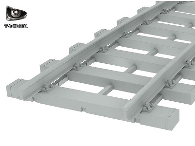 European Gauge Straight Rail And Curved Rail 720mm - zdjęcie 3