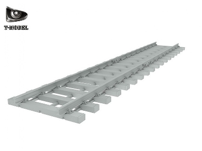 European Gauge Straight Rail And Curved Rail 720mm - zdjęcie 4
