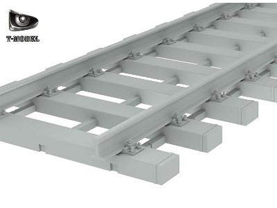 European Gauge Straight Rail And Curved Rail 720mm - zdjęcie 8