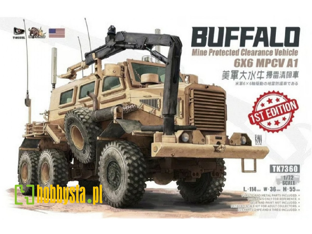 Us Buffalo Mpcv A1 - Mine Protected Clearance Vehicle 6x6 (1st Edition) - zdjęcie 1