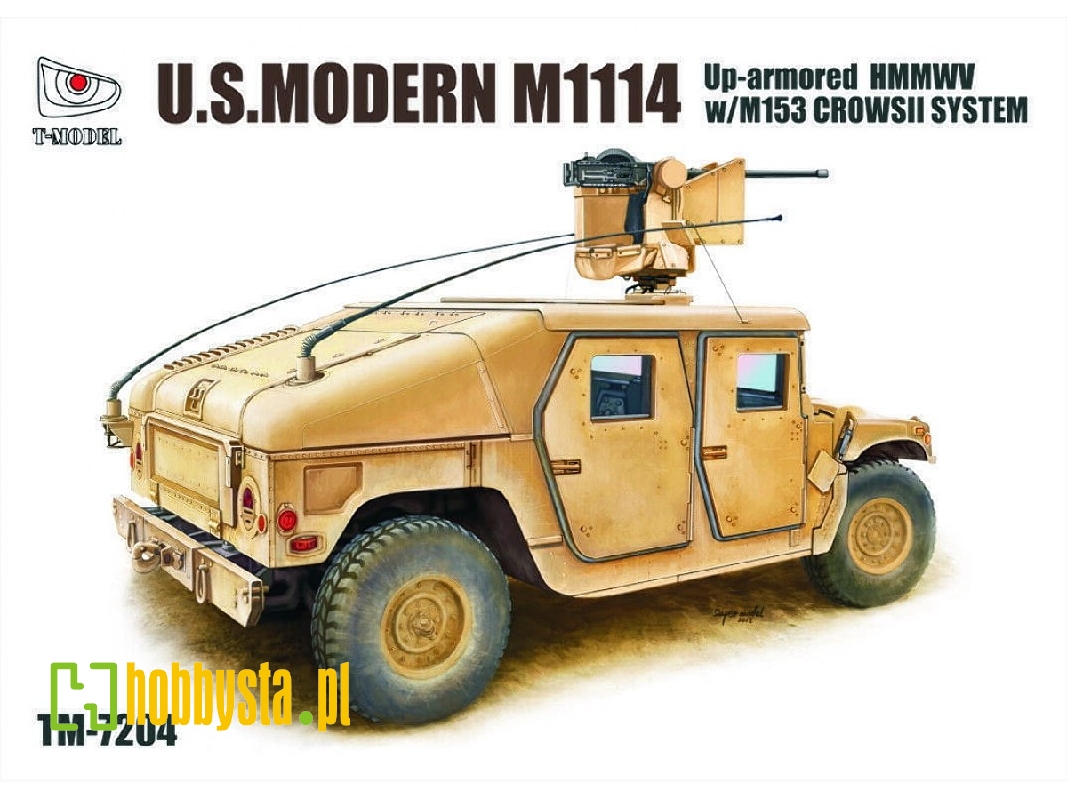 U.S. Modern M1114 Up-armored Hmmwv W/ M153 Crowsii System - zdjęcie 1