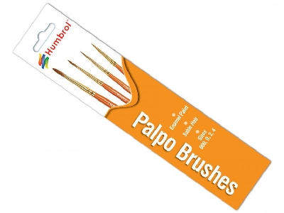 Palpo Brush Pack - Size 000/0/2/4 - zdjęcie 2
