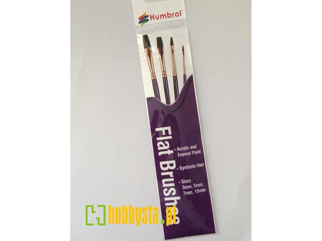 Flat Brush Pack - 3,5,7,10 - zdjęcie 1