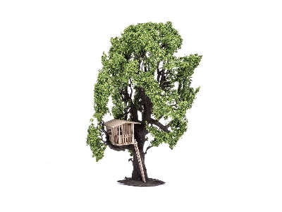 Skale Scenics - Tree (With Tree House) 15 Cm - zdjęcie 1