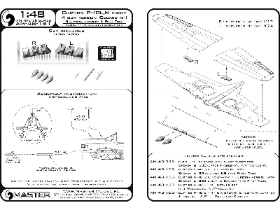 Curtiss P-40 L / N Wczesny -  Celownik, Rurka Pitota Oraz 4 X Owiewki Km-ów Browning .50 Z żywicznym Mocowaniem Do Modelu Edua