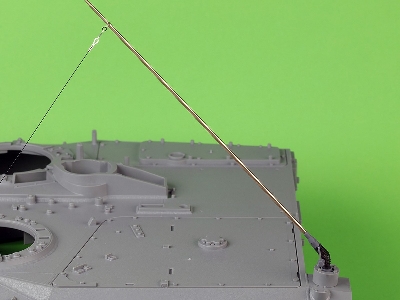 Antena Comrod Vhf3088vm - Używana Na Czołgu Leopard 2 A7v Oraz Innych Pojazdach (2 Szt.) - Wersja Ugięta - zdjęcie 3