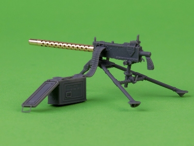 Browning M1919 A4 .30 Cal (7,62 Mm) - Karabin Maszynowy Na Trójnogu M2 (Ze Skrzynką Amunicyjną M1) - zdjęcie 10