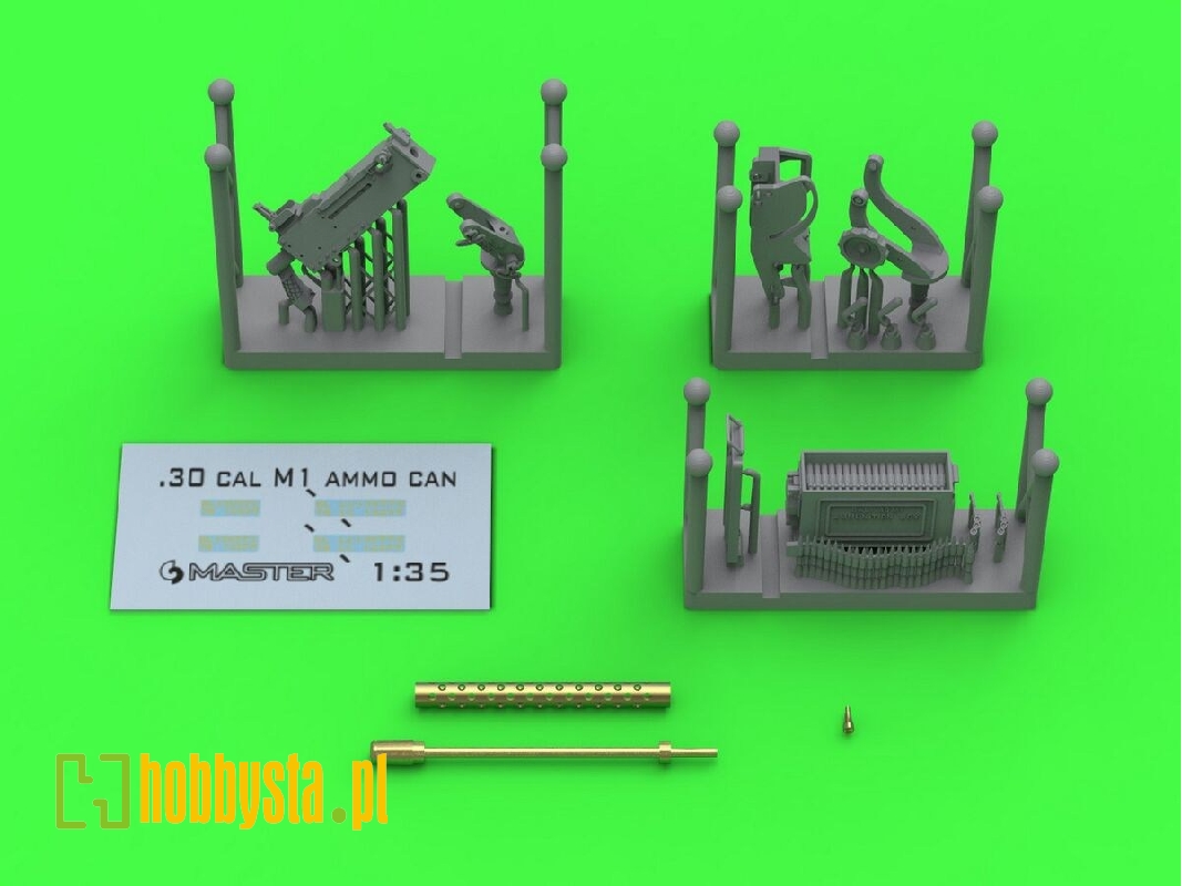 Browning M1919 A4 .30 Cal (7,62mm) - Mocowanie E6160 - Używany Np. Na M4 Sherman, T17e1 Staghound - zdjęcie 1
