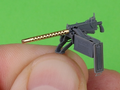 Browning M1919 A4 .30 Cal (7,62mm) - Mocowanie E6160 - Używany Np. Na M4 Sherman, T17e1 Staghound - zdjęcie 5