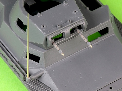 Pzkpfw I - Lufy Km-Ăłw Mg-13k Oraz Antena (Do Modeli Tamiya, Dragon, Tristar I Innych) - zdjÄ™cie 4