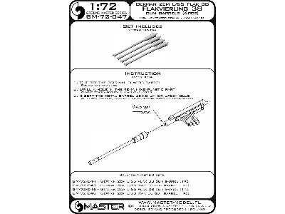 Lufy Niemieckiego Działka 2cm L/65 Flak 38 And Flakvierling 38 (4 Szt.) - zdjęcie 5