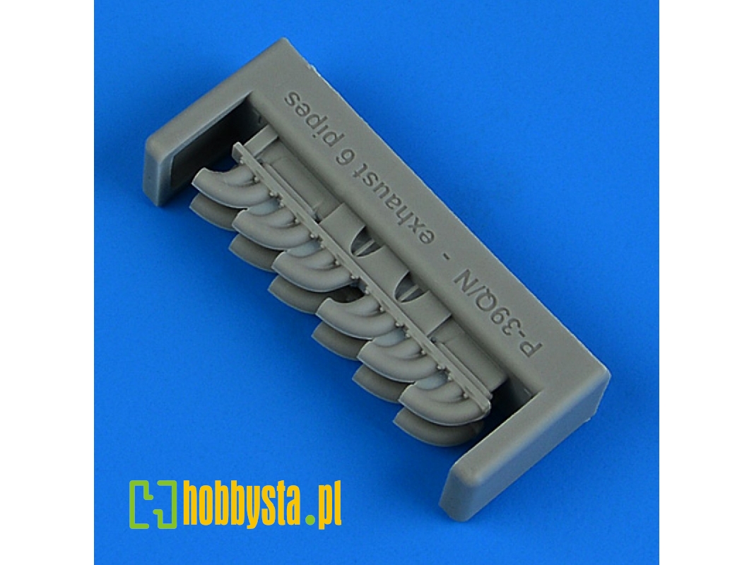 Bell P-39 Q/N Airacobra - Exhaust 6 Pipes (For Arma Hobby Kits) - zdjęcie 1