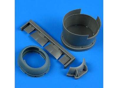 Grumman F6f-5 Hellcat - Cowling And Cooling Flaps / Opened (For Hobby Boss Kits) - zdjęcie 1