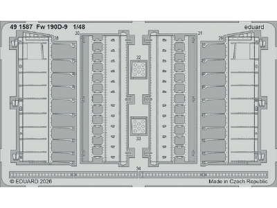 Focke Wulf Fw-190 D-9 - Pe Parts (For Miniart Kits) - zdjęcie 1