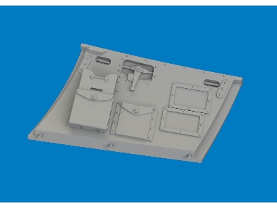 Hawker Hurricane Mk.I - Cockpit Door (For Arma Hobby Kits / 3d-printed) - zdjęcie 1