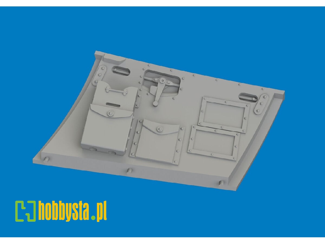 Hawker Hurricane Mk.I - Cockpit Door (For Arma Hobby Kits / 3d-printed) - zdjęcie 1